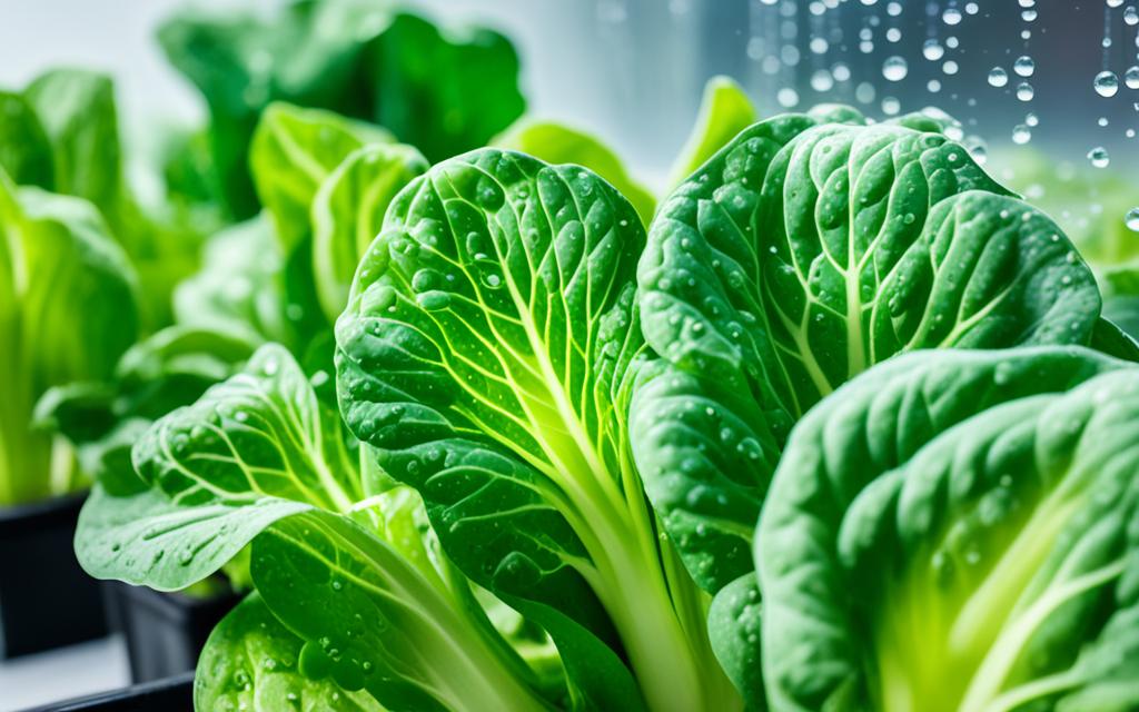 hydroponic Bok Choy