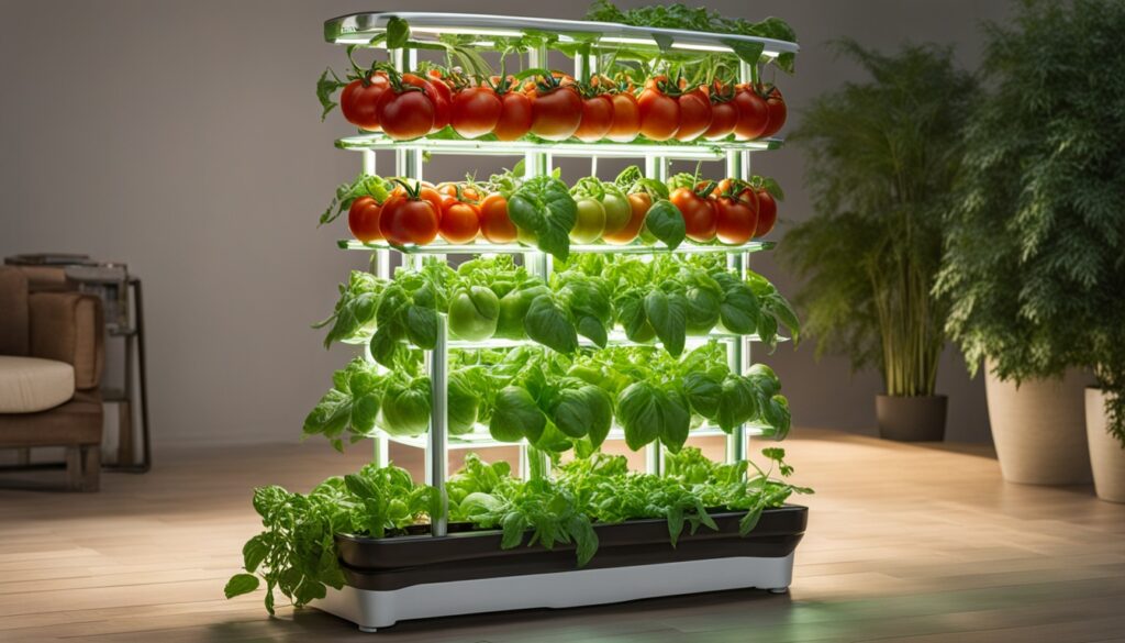 hydroponic tomato tower