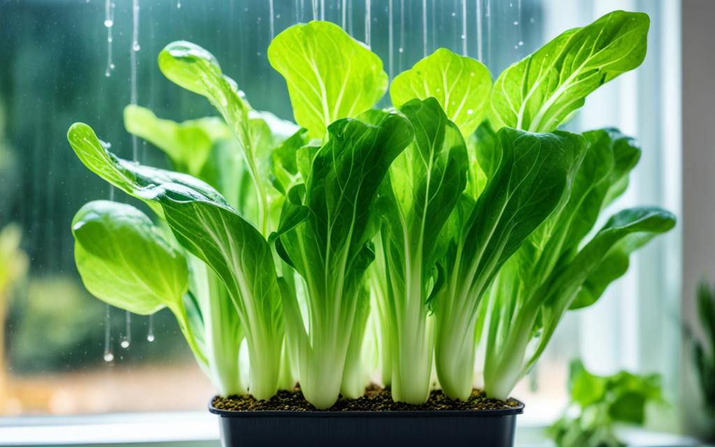 Hydroponic Pak Choi