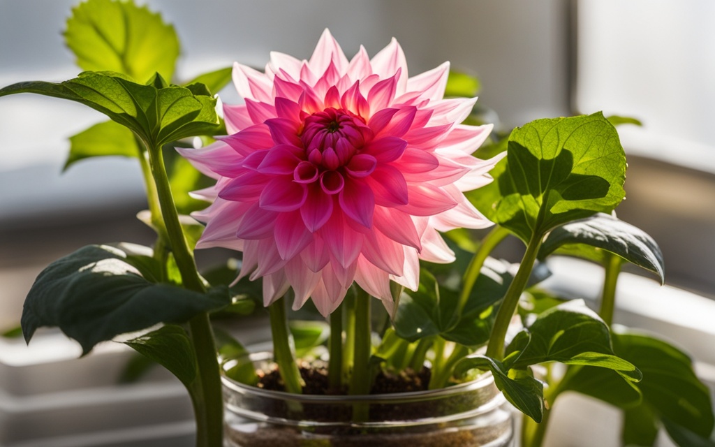 hydroponic Dahlias