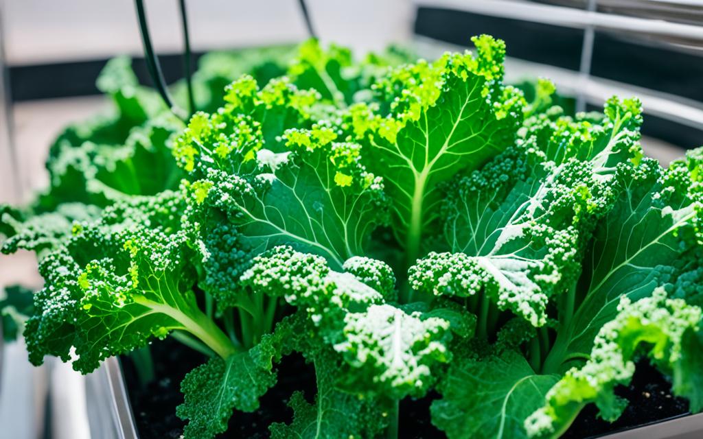 hydroponic kale