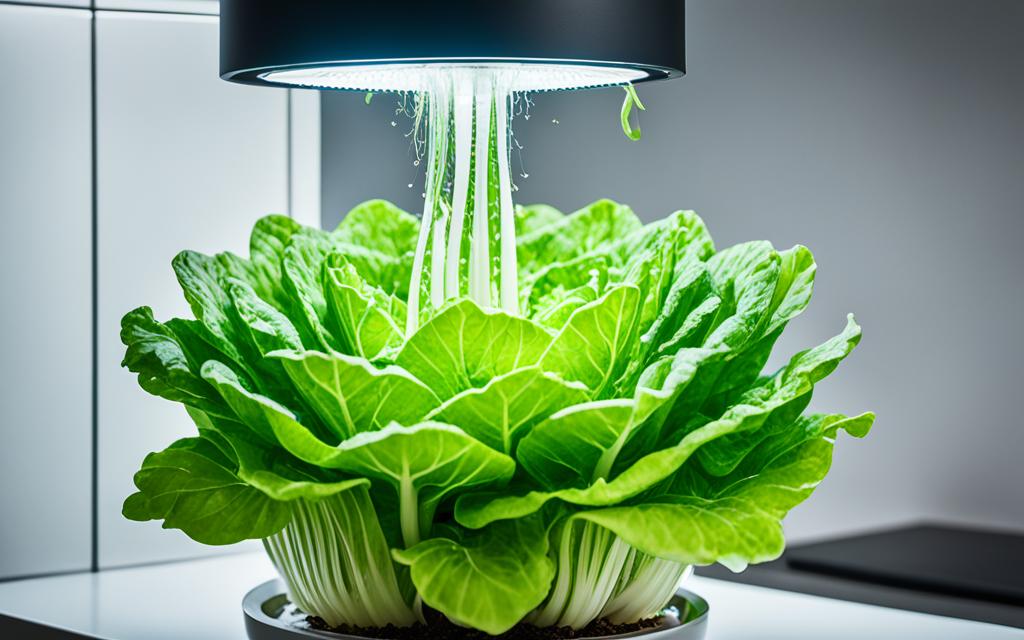 Hydroponic Iceberg Lettuce