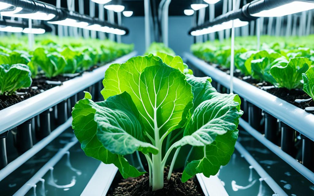 hydroponic Cabbage