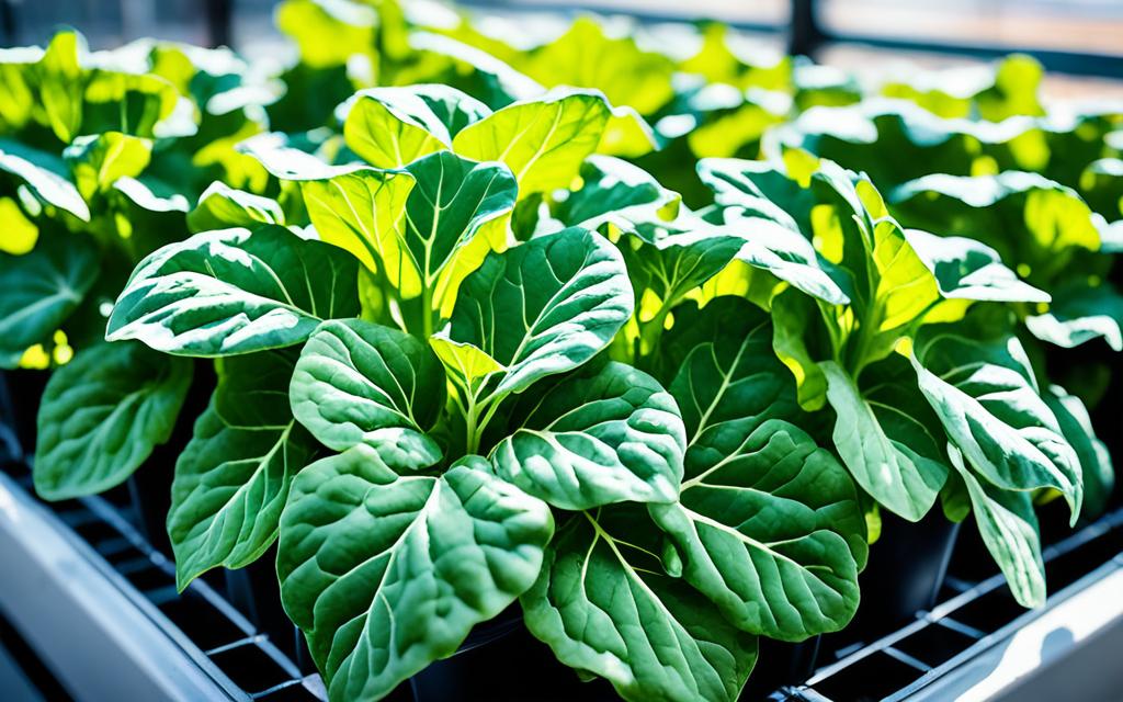 hydroponic Collard Greens