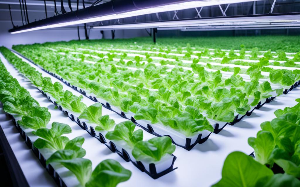 hydroponic Iceberg Lettuce