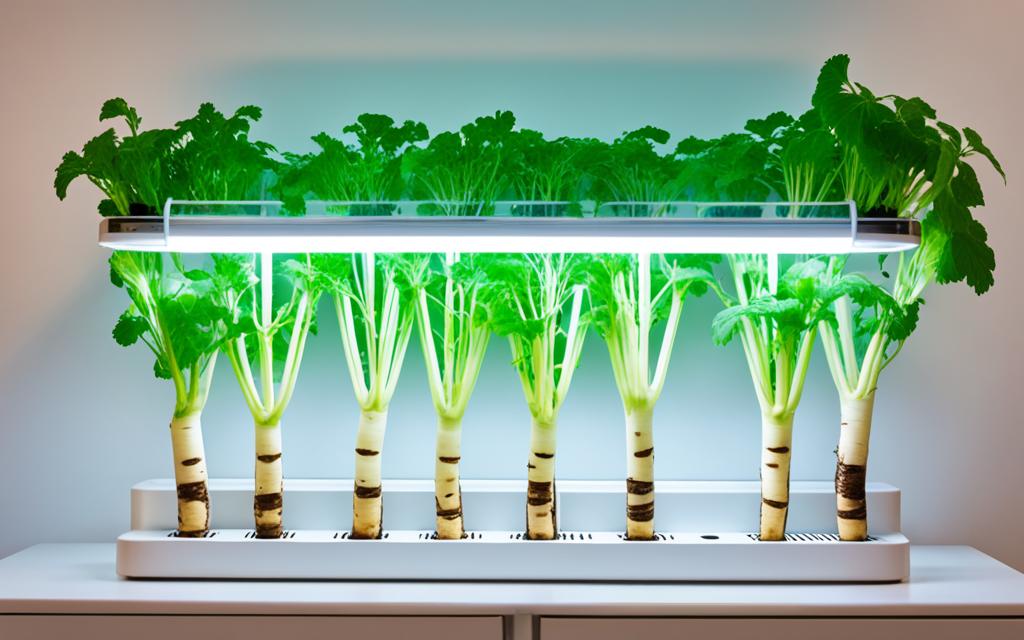 hydroponic Parsnips