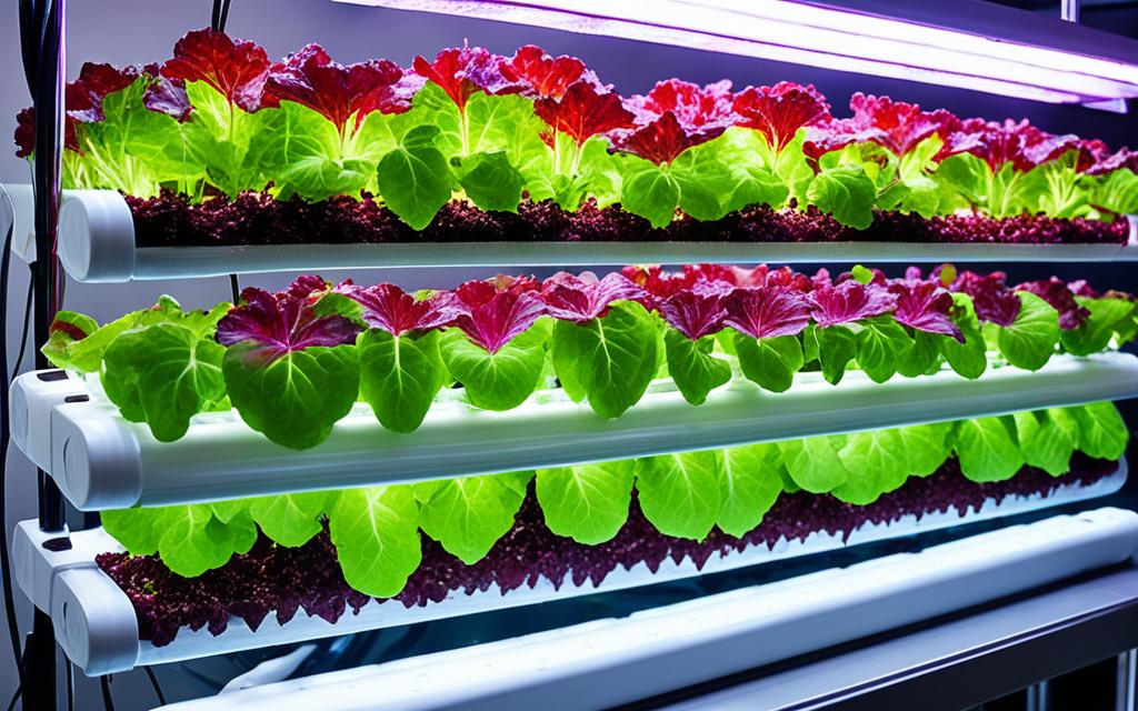 hydroponic Red Leaf Lettuce