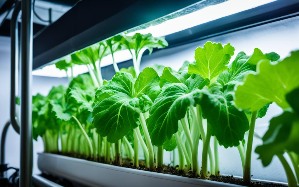 hydroponic Rhubarb