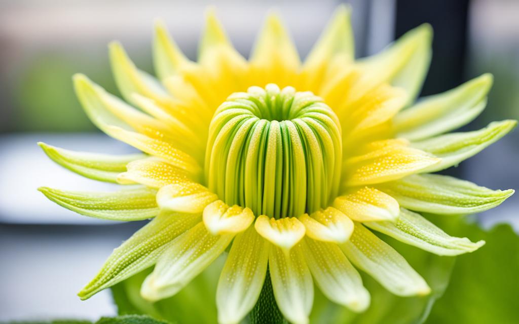 hydroponic Zucchini Blossoms