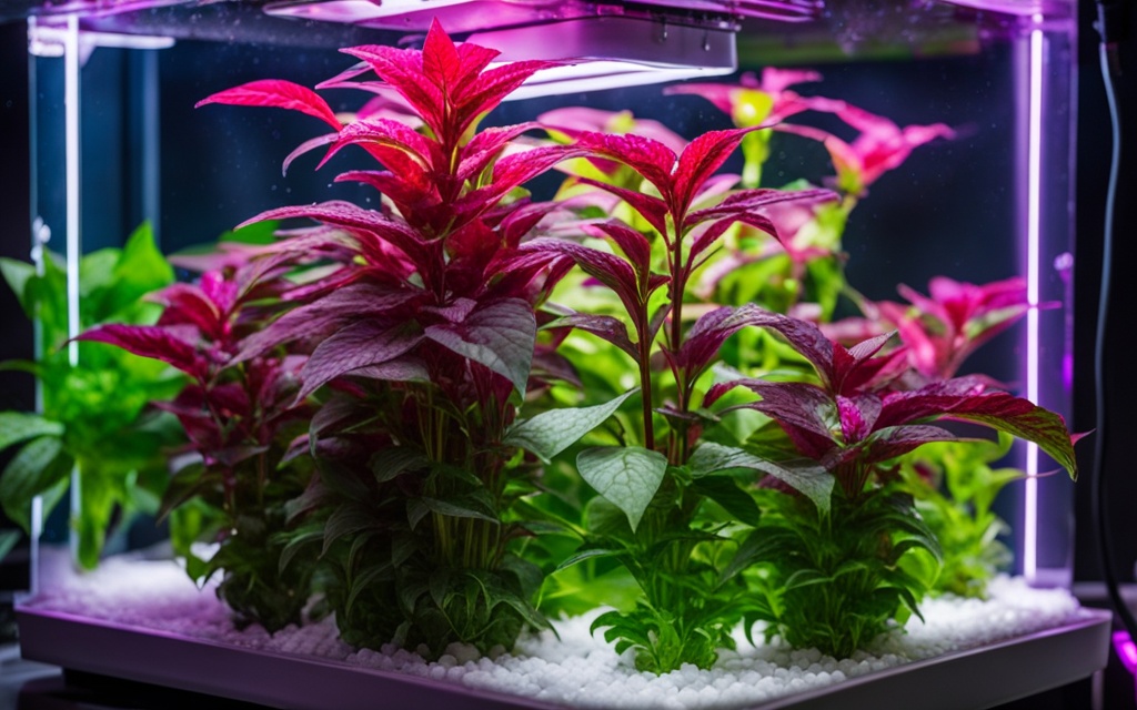 hydroponic amaranth