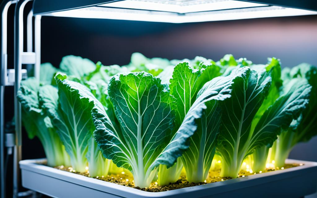 hydroponic cabbage