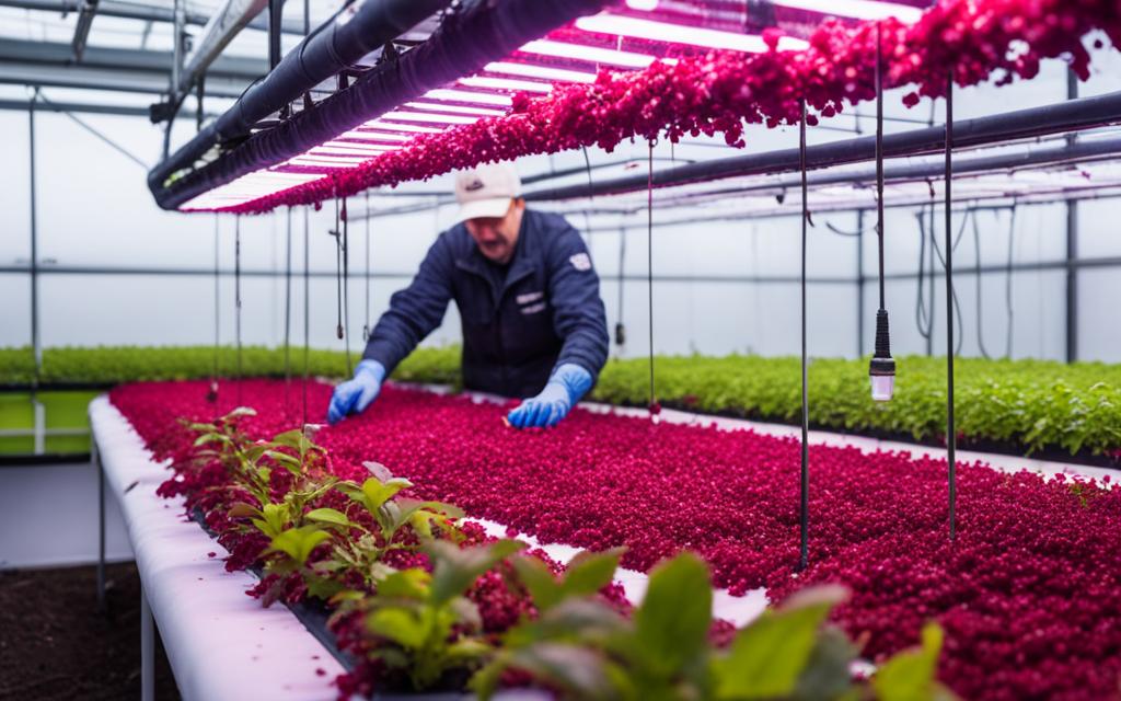 hydroponic cranberry cultivation