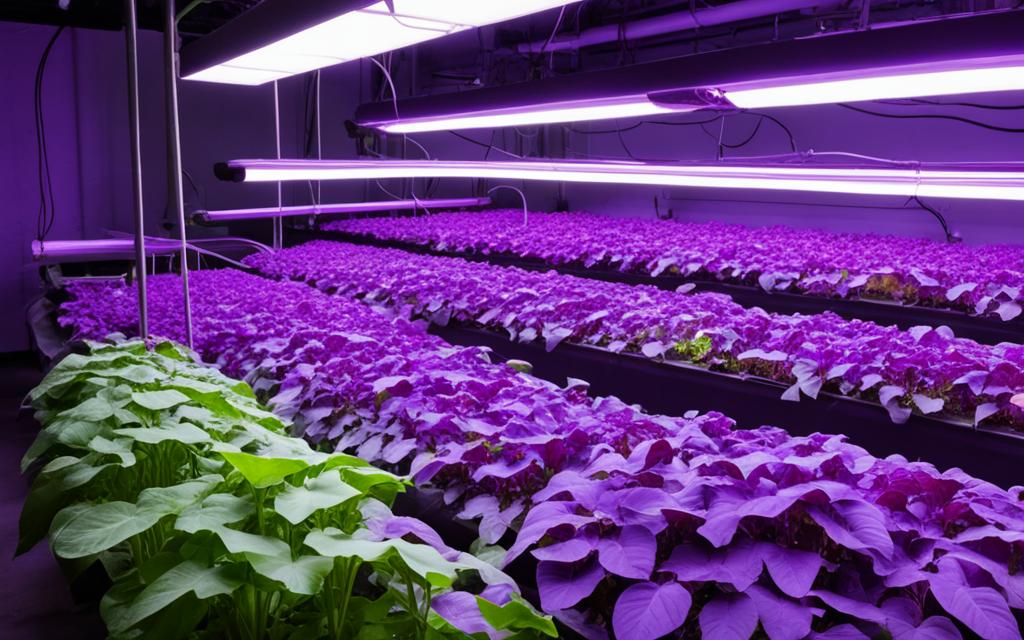 hydroponic sweet potatoes