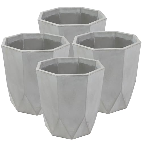 Sunnydaze Modern Faceted 14.75