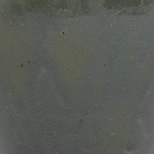 Sunnydaze Round Ceramic Planter - Set of 2 Indoor or Outdoor Plant Pots with Drainage Hole - 8