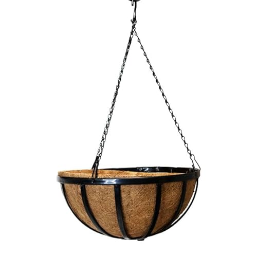 Gardman Forged Hanging Baskets, Black, 14