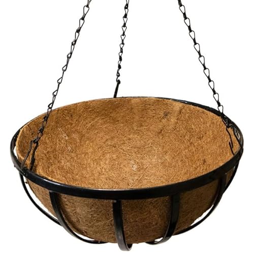 Gardman Forged Hanging Baskets, Black, 14