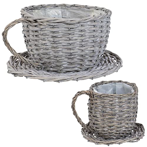 Sunnydaze Willow Planters: Game-Changing Decor for Plant Lovers