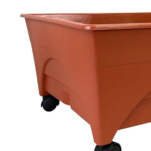 Emsco City Pickers Raised Planter Beds, Terra Cotta Colored, Pack of 2
